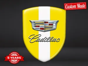 Cadillac Étiquette Étanche Premium Stylé Minimal Drift Design ST